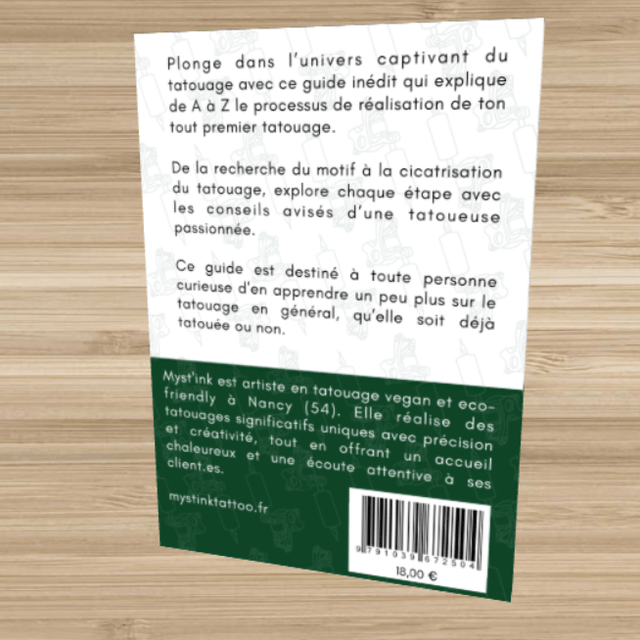 Livre "Le guide du premier tatouage"