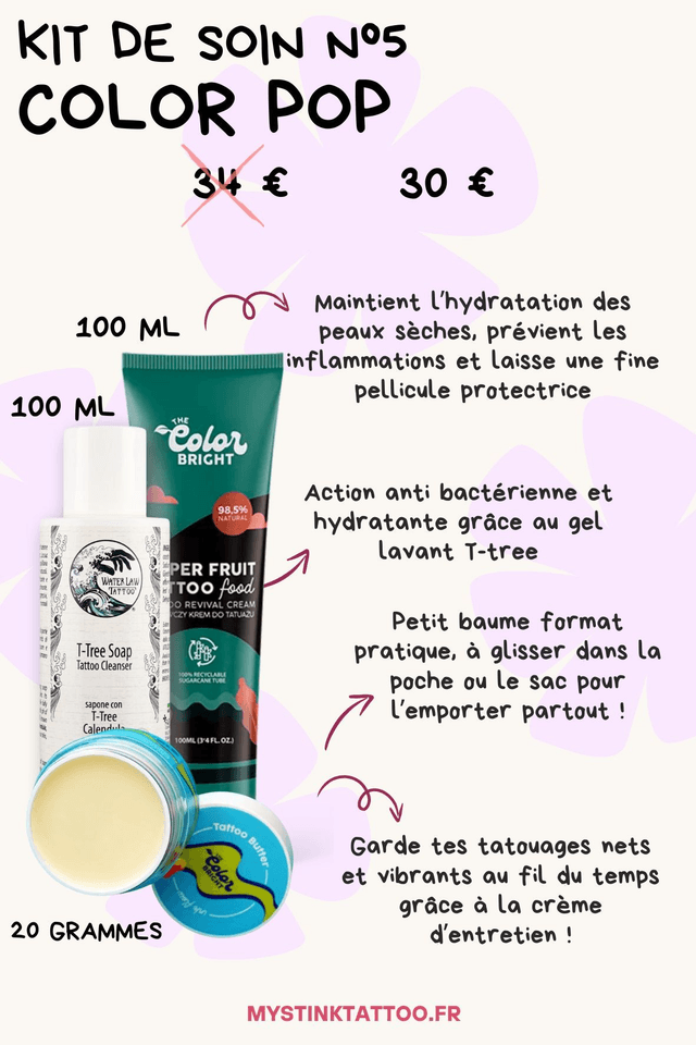 Kit de soin COLOR POP