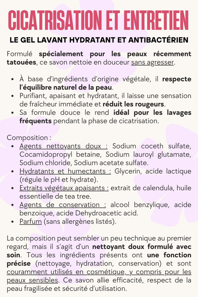 Kit de soin INK STARTER DUO